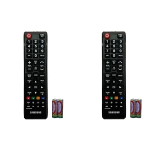 ریموت کنترل تلویزیون سامسونگ مدل AA59-00786A مجموعه 2 عددی به همراه باتری کدp23374