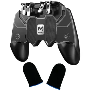 دسته بازی PubG ممو مدل AK66 به همراه آستین کنترل کننده انگشت کد P2603